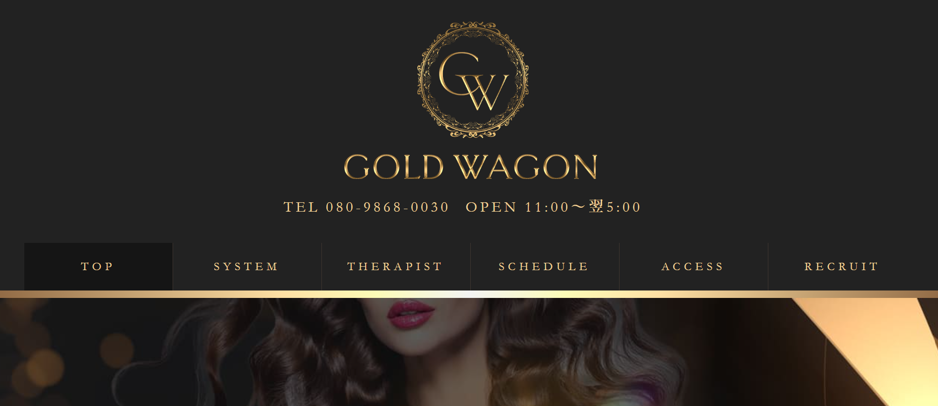 ゴールドワゴンGOLD WAGONのトップページ画像