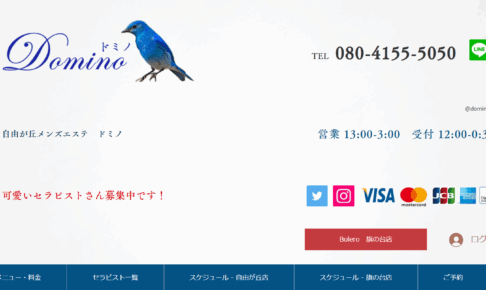 ドミノDominoのトップページ画像