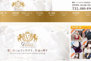 ヴィーナスVENUSのトップページ画像