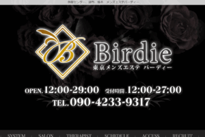 バーディーBirdieのトップページ画像