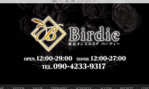 バーディーBirdieのトップページ画像