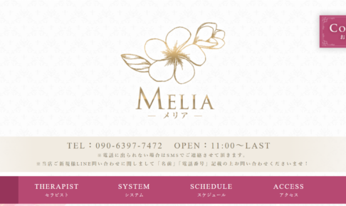 メリアMELIAのトップページ画像