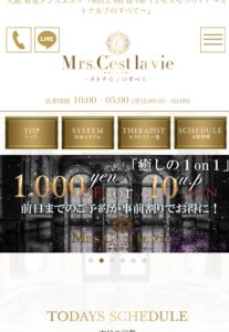『ミセスセラヴィ(Mrs. Gest lavie)』体験談。