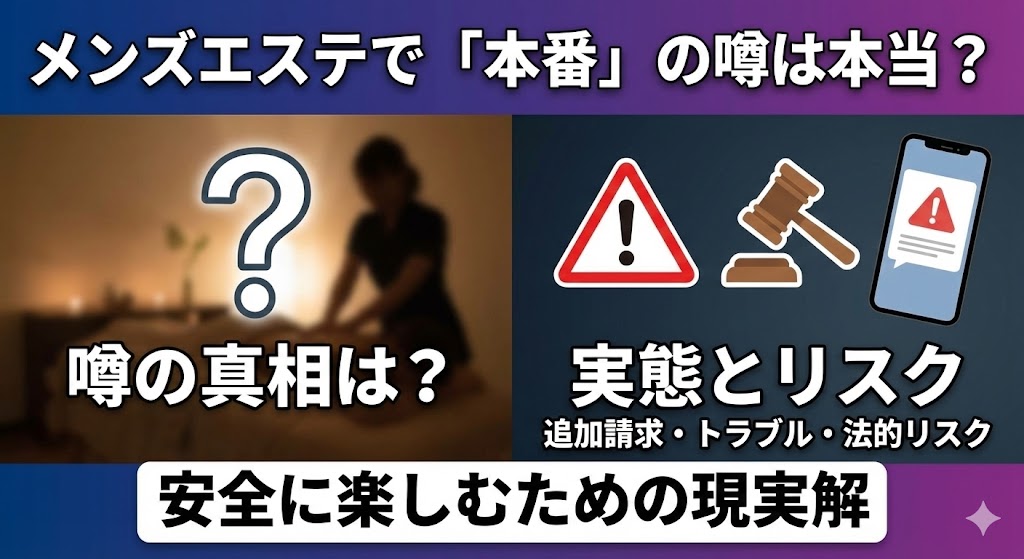 honban risk ‣ メンズエステ体験談・口コミなら|男のお得情報局 honban risk